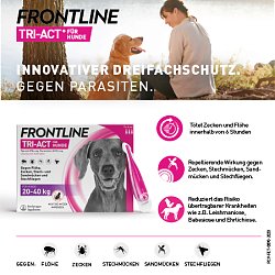 Frontline TRI-ACT Hund 10-20